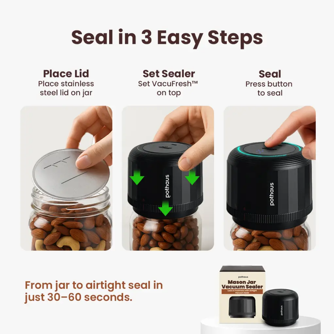 Pot Haus Jar Vacuum Sealer